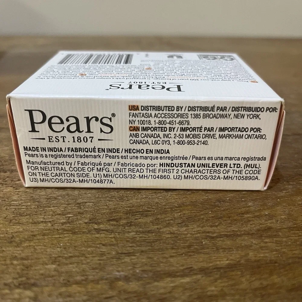 Lot‎ of 3 Bath Soaps Pears Transparent Karitzia Orange Hibiscus Tuscan Lemon
